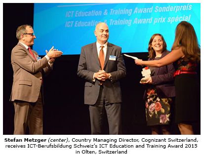 Swiss ICT Education and Training Award 2015